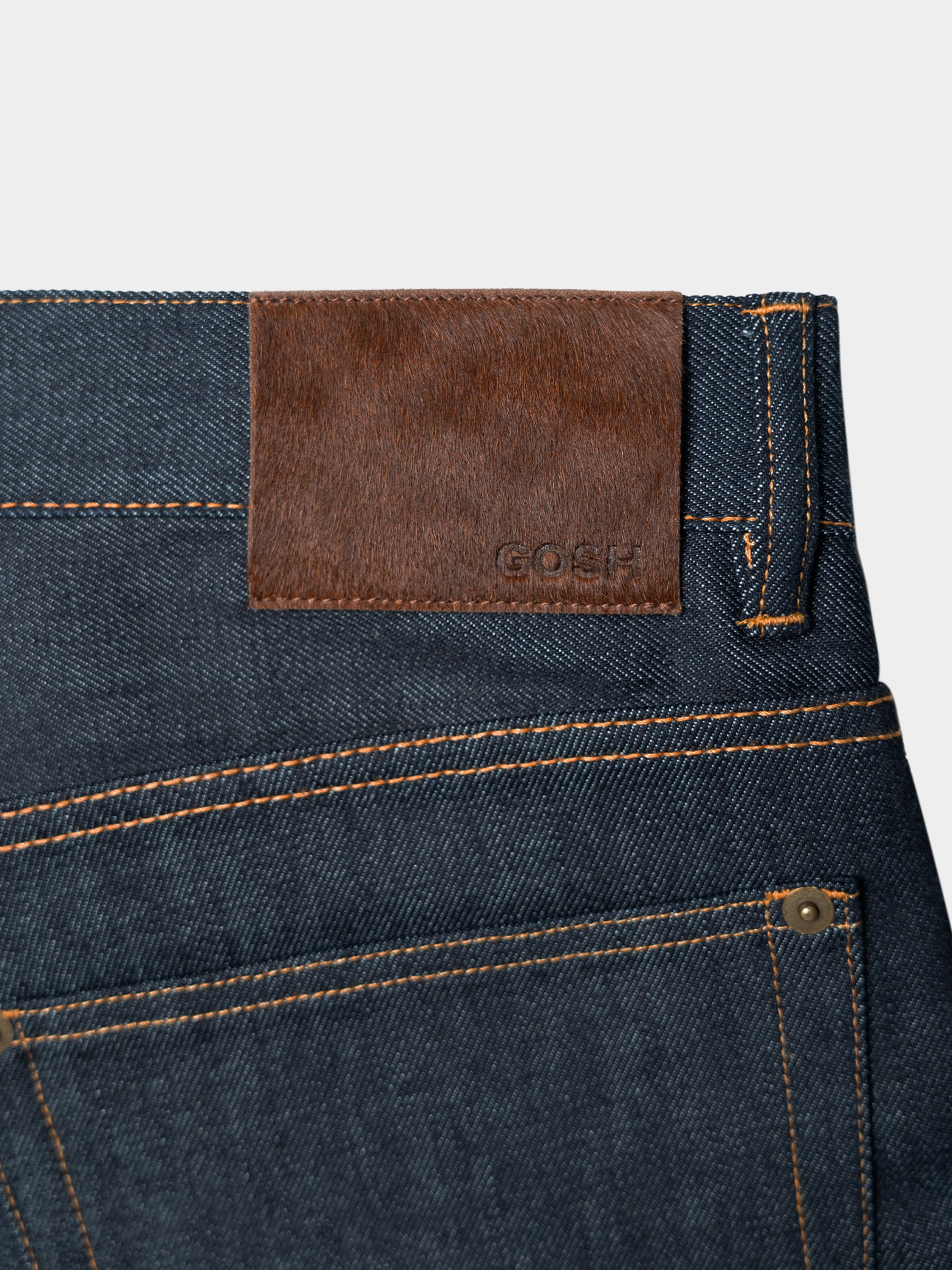 Classic Raw Denim Pants – GOSH