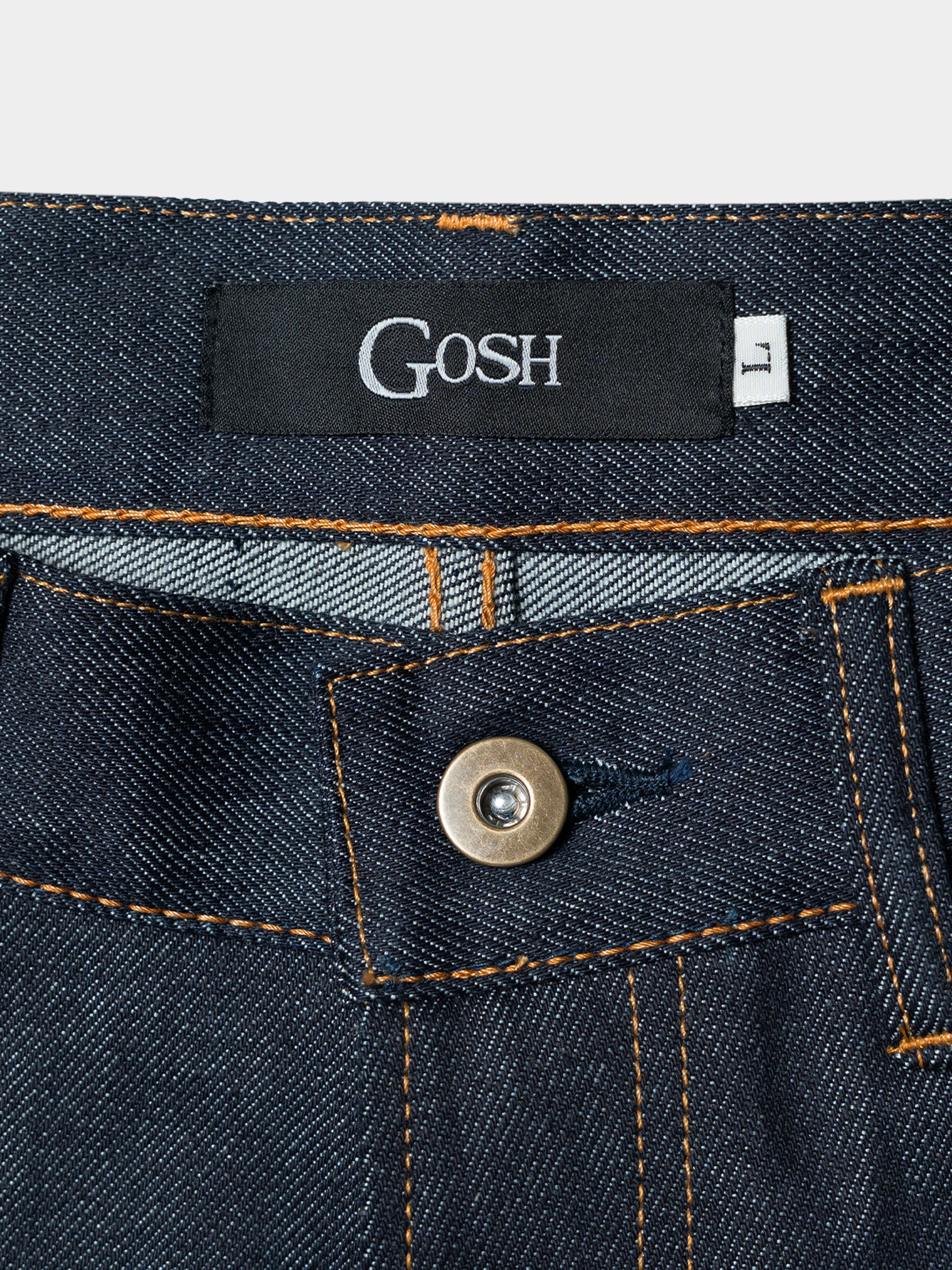 Classic Raw Denim Pants – GOSH