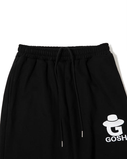 LOGO SWEAT PANTS - BLACK