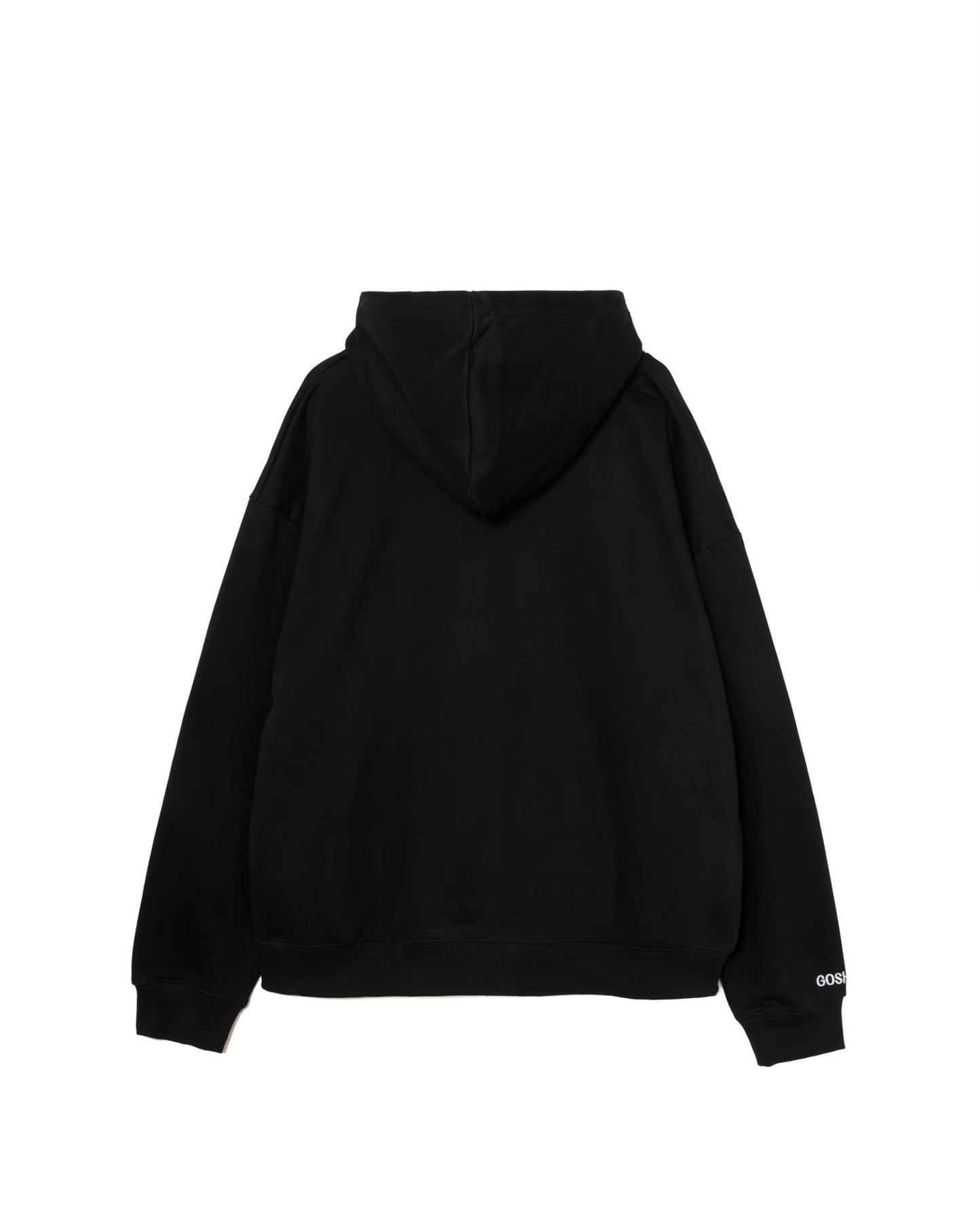 LOGO ZIP HOODIE - BLACK