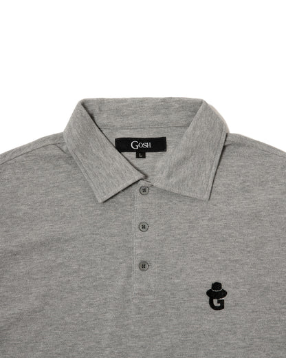 COOLMAX PERFORMANCE POLO SHIRTS -GREY