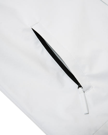 HYDRO SHIELD-TECH COACH JACKET -  BLACK / WHITE