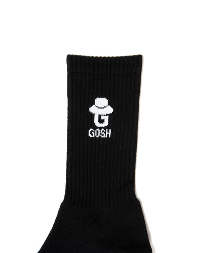 LOGO SOCKS - BLACK