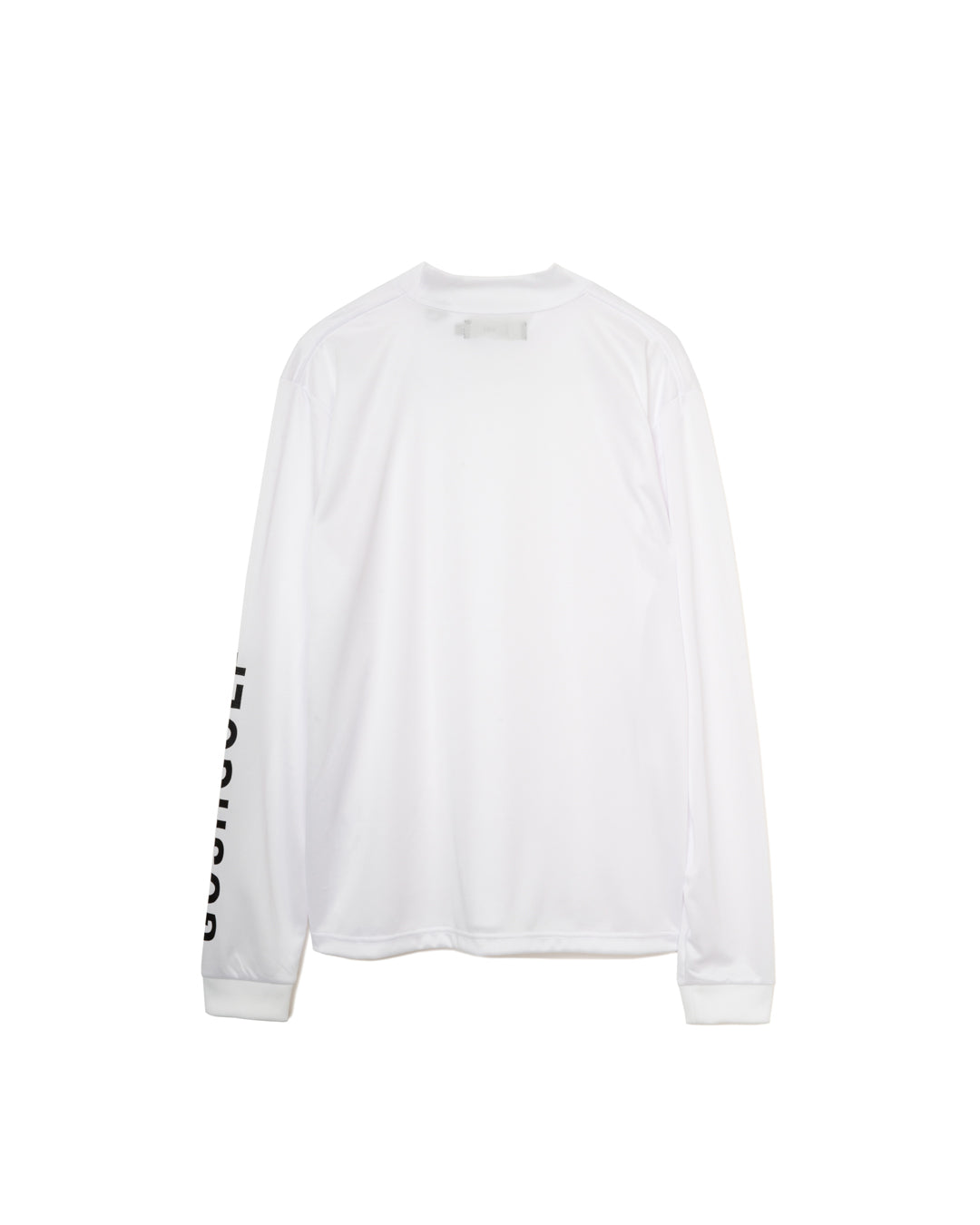 LONG SLEEVE MOCK NECK T-SHIRTS - WHITE