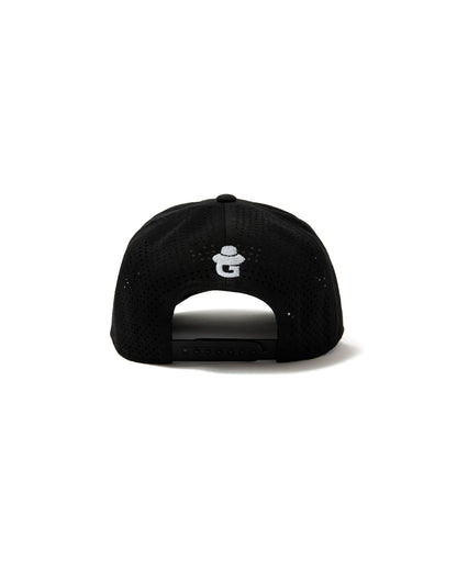 EMBROIDERY LOGO CAP - BLACK