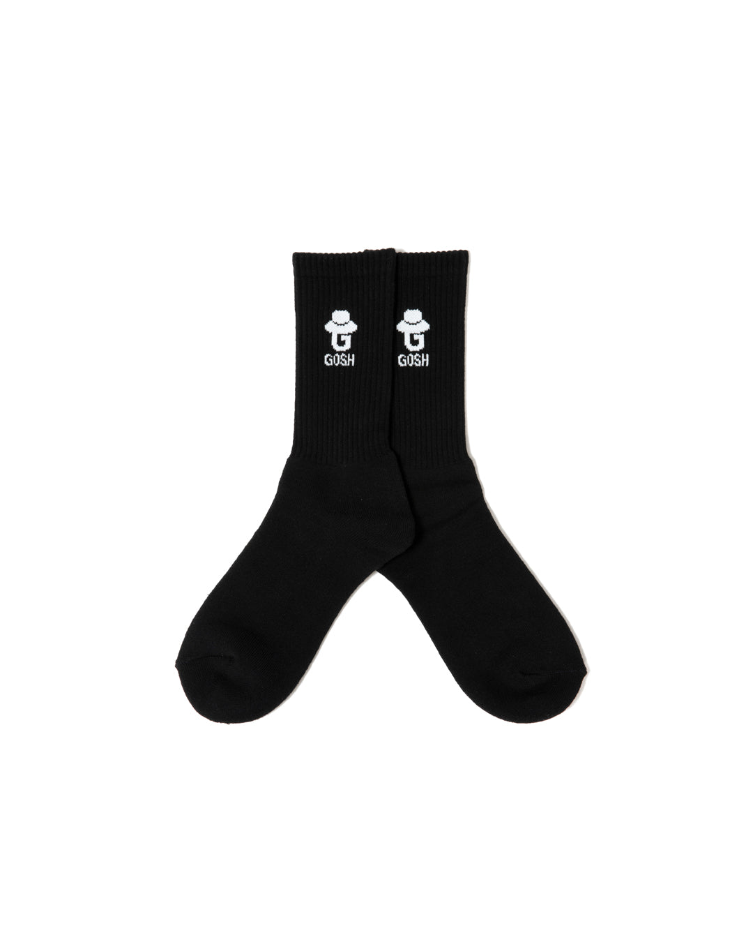 LOGO SOCKS - BLACK