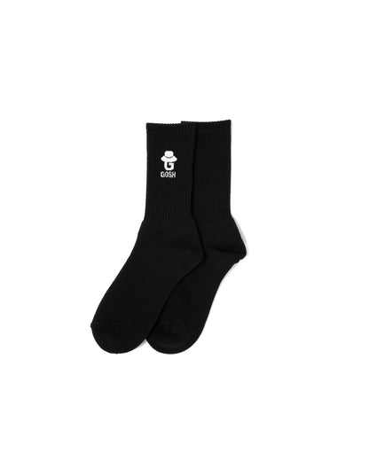 LOGO SOCKS - BLACK